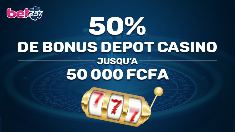 Promotions Bonus 50% Depot casino