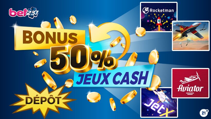 Promotions Bonus 50% Depot casino